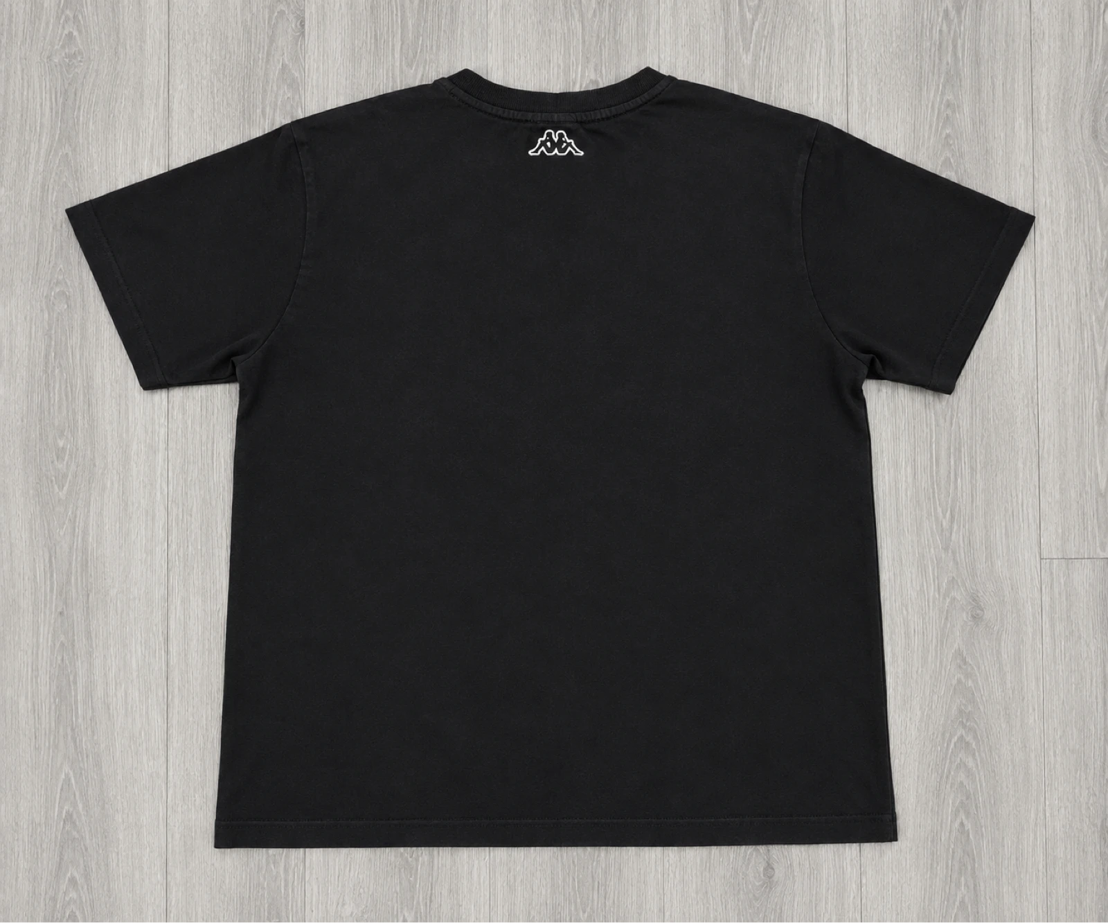 Kappa camiseta negra con logo grande talla XL – photo 3
